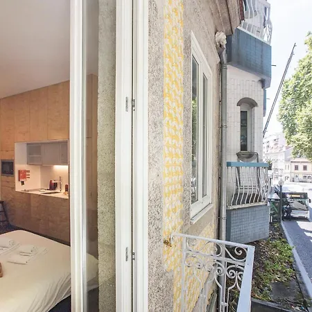 Bakers Square Studio W/ Ac By Lovelystay Apartment Porto